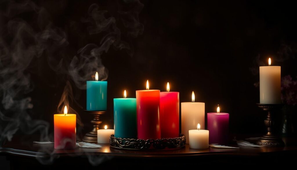 Cores das velas e seus significados espirituais